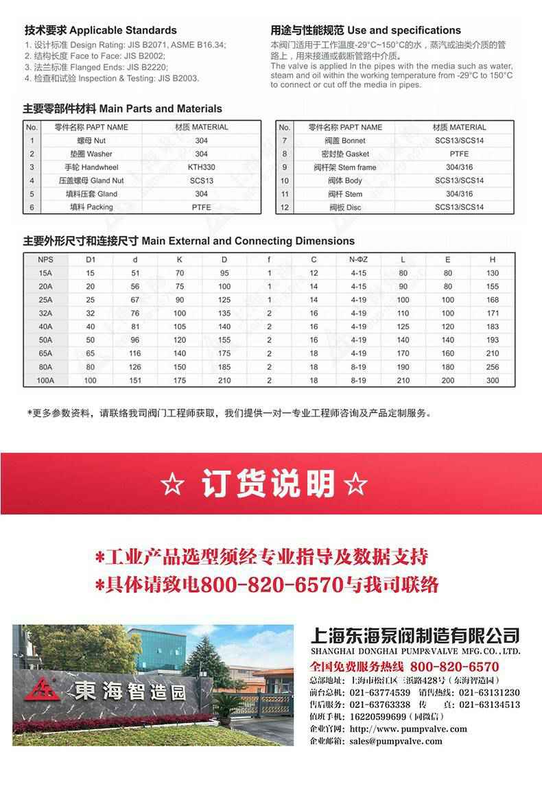JIS暗杆日标法兰闸阀10K_外形尺寸.jpg